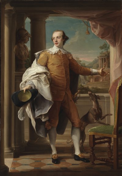 Portrait of Sir Wyndham Knatchbull-Wyndham, 1758-59 by Pompeo Girolamo Batoni